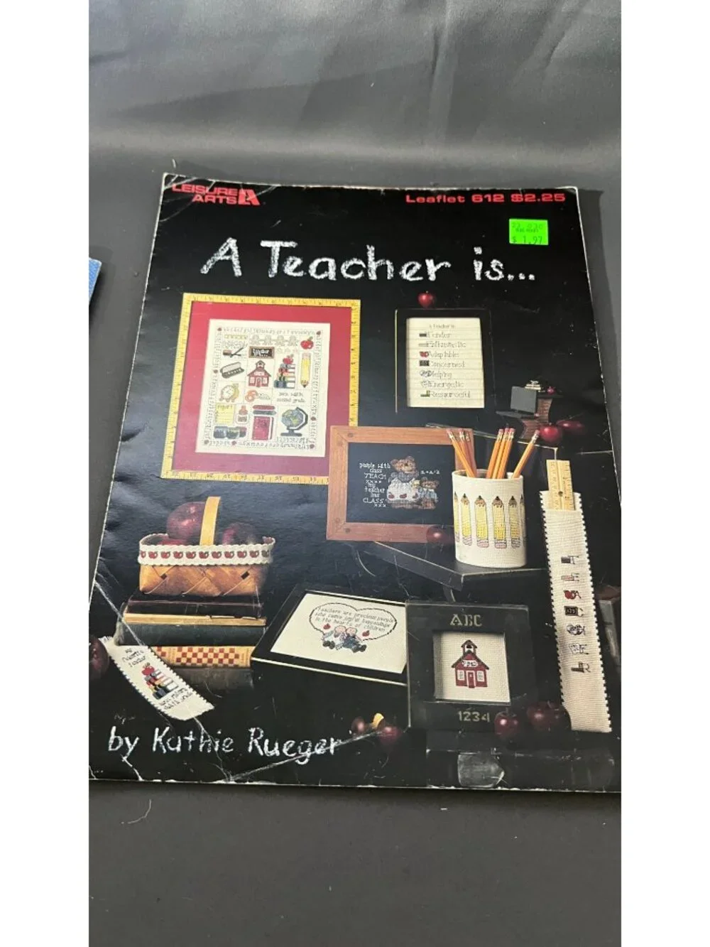 Set Of Vintage Decorative Cross-Stitch And Needlepoint Booklets
